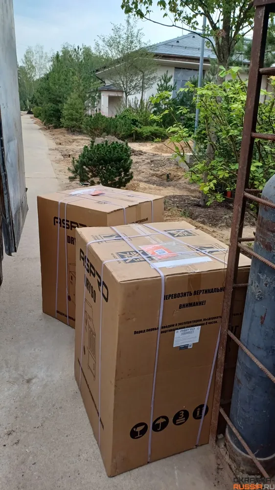 Доставка осушителя воздуха ASPRO-DRY90 на строительную площадку Клиенту!