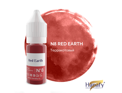 Hanafy №8 - Red Earth (Терракот) Пигмент для татуажа губ