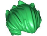 Minifigure, Hair Bushy Swept Back, Green (28551 / 6171818 / 6173587)