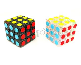 Кубик Рубика 3х3 точечный оптом (6+)