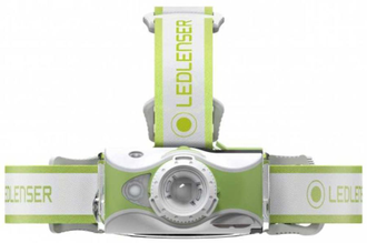 Налобный фонарь LED LENSER MH7, зеленый  / белый [500991]