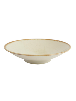 Чаша 26 см фарфор цвет бежевый