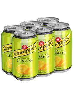 Газированный напиток Швепс  Лимон 330мл (24)
