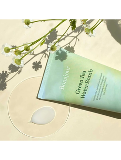 Bonajour Крем для лица с экстрактом зелёного чая (веган) / Green Tea Water Cream (Vegan)