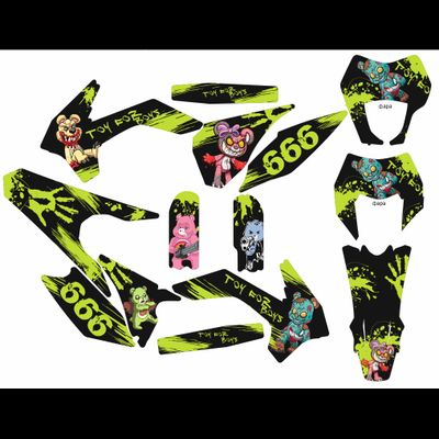 Наклейки BSE Z1,  Kayo K1, GR1 ,Motoland wrx 250 2017 2018 №2010