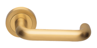 Дверные ручки Morelli Luxury IRIS OSA Цвет - Матовое золото