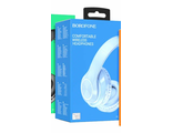 6941991106712 Наушники bluetooth полноразмерные BOROFONE BO24 Gratified BT headphones (голубые)