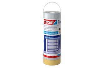 Плёнка защитная TESA с малярной лентой 7дн 33м:1,1м арт. 04368-00008-02