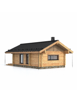 здания Баня из бруса