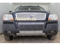 Защита радиатора Volvo XC90 2002-2006 chrome середина PREMIUM