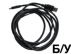 ! Б/У - Electric, Cable USB for Mindstorms EV3, USB A-Type Male to USB Mini-b 5-Pin Male Length 2 meters/6 Feet, Black (10916 / 6036901 / 6192039) - Б/У
