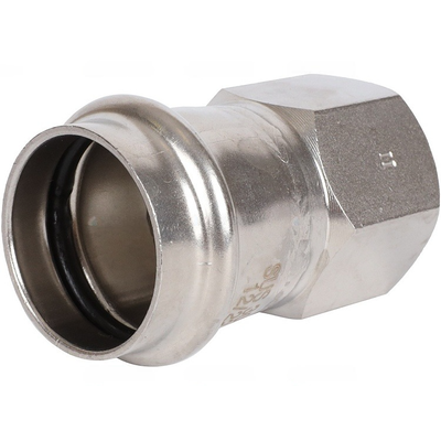 Переходник ROMMER ВПр-ВР, 28х3/4 из нержавеющей стали прессовой