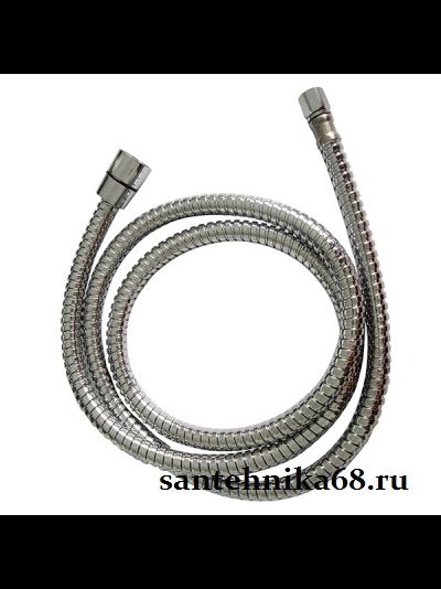 ШЛАНГ ДУШЕВОЙ 200 СМ LEMARK LE8051S НА БОРТ ВАННЫ 1/2-F(М12) EPDM ХРОМ. СТАЛЬ, ПАКЕТ
