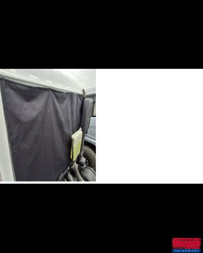 Утеплитель задней стенки кабины Shacman X3000, черный