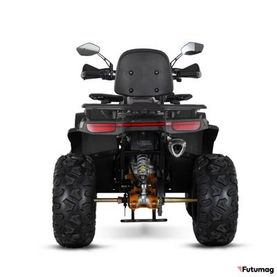 Бензиновый квадроцикл WHITE SIBERIA BARS 200CC PRO Черный