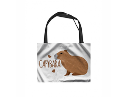 Сумка-шоппер горизонтальная Капибара, Kapibara-san №1