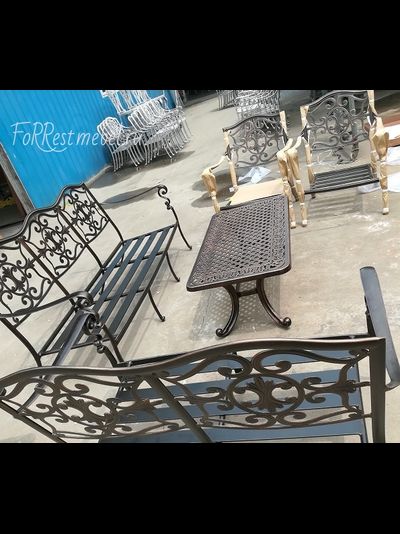 Комплект для отдыха из литого алюминия Venice