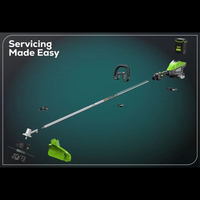 Триммер аккумуляторный Greenworks ST161S Optimus