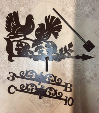 флюгер Голуби