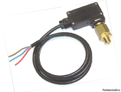 Датчик давления для АВД (красный), 25bar, 2,5 МПА, 1/4 внеш PA