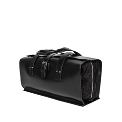 Кожаная дорожная сумка Gavardo Premium black (арт. 
4043-51)