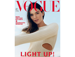 Vogue Germany Magazine December 2021 Kendall Jenner Cover, Иностранные журналы, Intpressshop