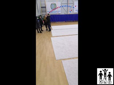 Ковер для художественной гимнастики соревновательный 12х12 х 0.008 м DNN