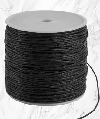 Вощеный хлопковый шнур для творчества и рукоделия