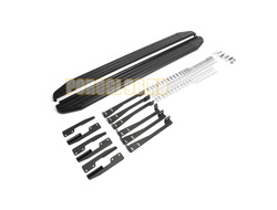 Пороги на Subaru XV (2012-2016) Black-Premium