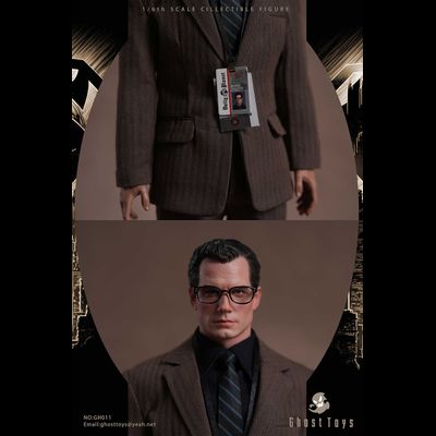Кларк Кент (Генри Кавилл, "Человек из стали") - Коллекционная фигурка 1/6 Superman journalist Clark (GH-011) - Ghost toys