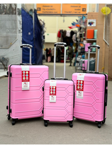 Чемодан большой Neyron ABS L розовый