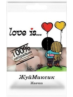 Мармелад LOVE IS ЖуйМиксик Жвачка  25гр (20)*8