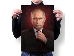 Плакат с Путиным №25