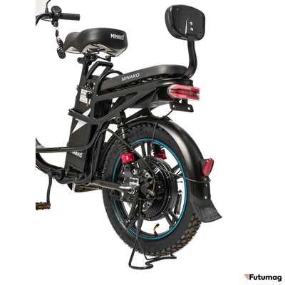 Электровелосипед Minako V.8 Pro черный
