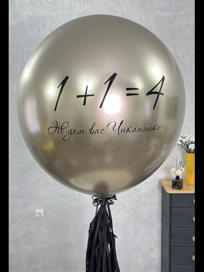 Гендерный шар 1+1=4