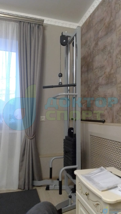 "Компакт" 60 кг со скамьей (металлические обрезиненные плиты)