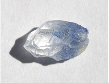 Кварц, дюмортьерит в кварце, кристалл, Бразилия (11*7*5 мм, 0,3 г) №18702
