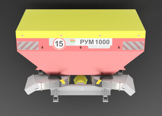 Разбрасыватель удобрений D-pol РУМ 1000 доставка по РФ и СНГ