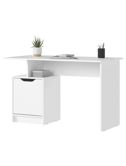 Руна СТ 01 Стол письменный Белый/Белый