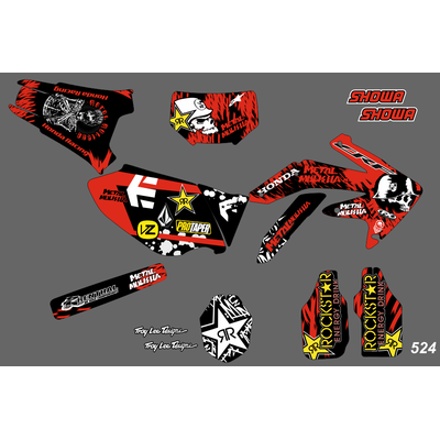 Honda CRF 450 X 2005 - 2008  #524