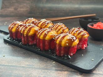 МЕГАролл Калифорния с креветками