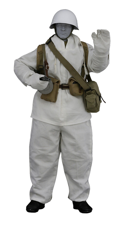 Красноармеец в зимнем обмундировании  - коллекционная фигурка 1/6  Winter Soviet soldier Suit AL10007 - AlertLine