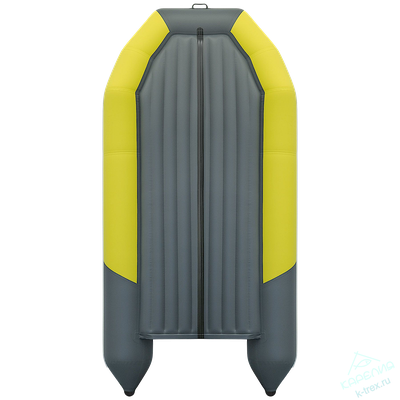 Лодка ПВХ Мастер Лодок Таймень NX3800НДНД Pro MAX Жёлтый / Графит