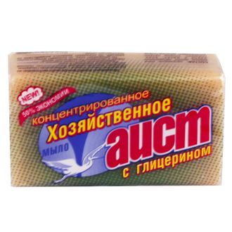 Хоз. мыло Аист с глицерином в упаковке 70% 150гр