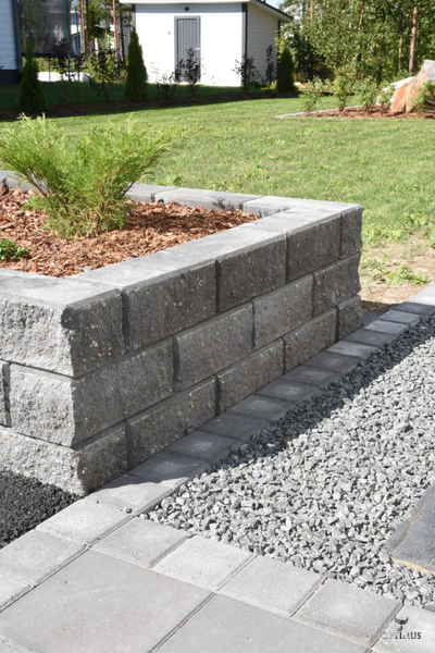 Декоративный камень для изгороди Lakka Citymuurikivi