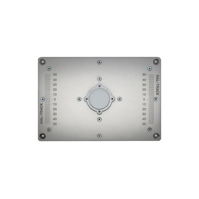 Пластина под Makita RT0700cx для установки фрезера в стол 170*250 мм. с гравировкой линеек