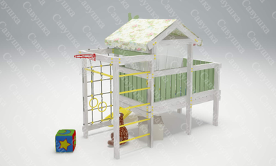 ИГРОВОЙ КОМПЛЕКС - КРОВАТЬ САВУШКА BABY - 7/1