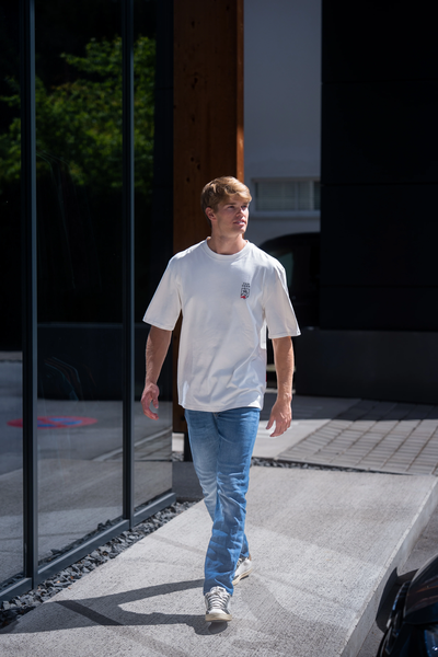 Футболка Van Deer Essential T-Shirt OFF WHITE Размер XXL