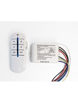 Радиовыключатель 4L-YAM-804-220V-4CH-4000W