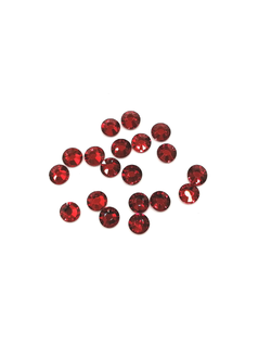 Стразы термоклеевые стекло, SS06 цвет Dark Siam